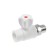 Ball crane for OTMO radiator, 25 x 3/4 ", straight, external thread