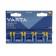 Battery Alkalin Varta Longlife Power, AAA, LR03-8BL, 1.5V, blister, 8 pcs.