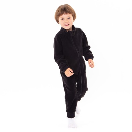 Overalls for a boy, black color, height 92-98 cm