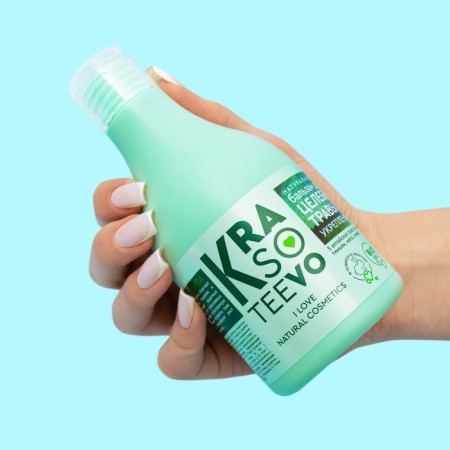 Hair balm natural Krasoteevo "Celebable herbs", 250 ml-2
