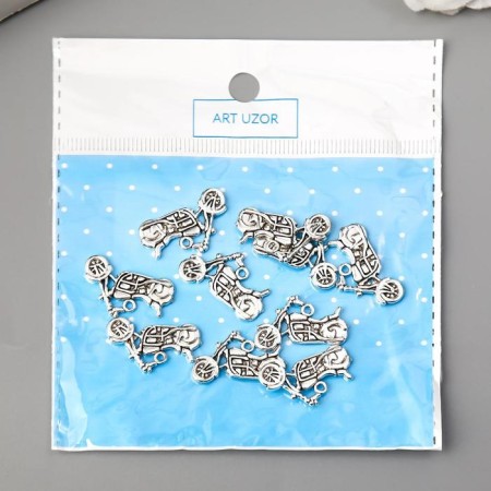 Decor Metal for creativity "Motorcycle" (A9046)-3