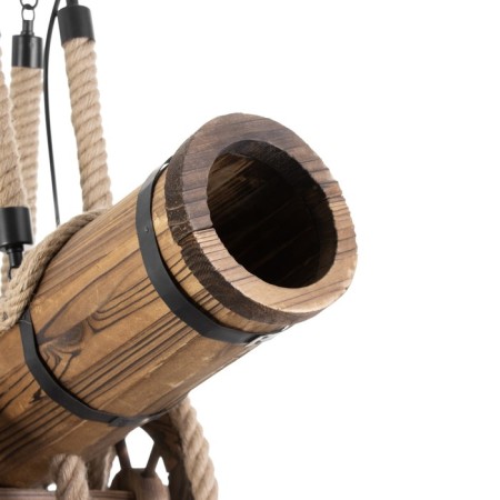 Lamp "gun" 4he27 40w Black 71x27x20 cm-5