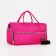 Sports bag with a zipper, shoes, long belt, pink color