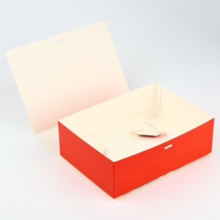 Folding New Year's Box "New Year's City", 21 x 15 x 7 cm, New Year-5
