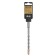 Tour tundra, a cross tip, a double spiral, SDS-Plus, 8 x 160 mm on concrete.