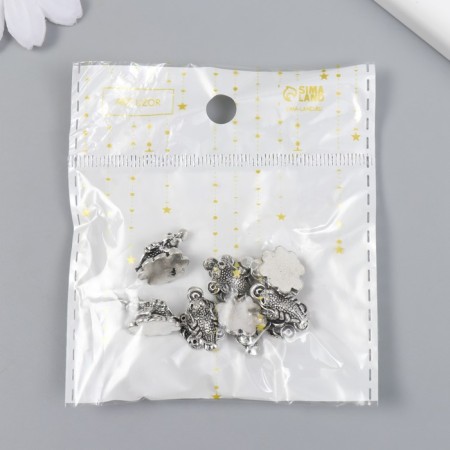 Souvenir wallet metal "Cash toad" 1.5x1.2 cm-7