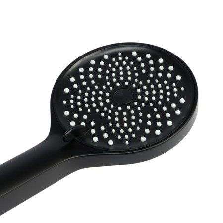 Shower watering can Accoona A346F, plastic, black-2