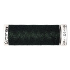 SEW-HALL thread for all materials, 200 m, 748277 (687 dark-green green)