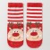 Children's socks "moose", red color, size 18-20