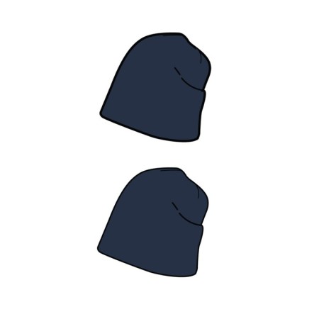 Hat for a boy, size 54 - 2 pcs, color multicolor-2