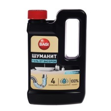 Гель от засоров для ванной и туалета Bagi "Шуманит", 450 мл