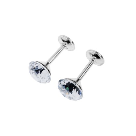 Holder for the curtains "tundra" KD001, one -rod, chromium color
