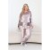 Female suit, size 52, pink color