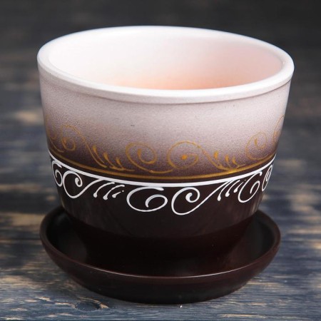 Flower Lilia Pot 1l with a stand-1