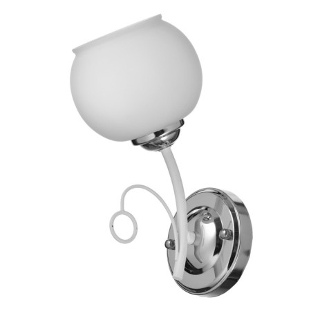 Sconces 2452/1 E27 40W Belo-chromovy
