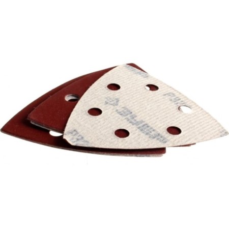 The triangle grinding bison 35583-320, perforated, P320, 93 x 93 x 93 mm, 5 pcs.-1
