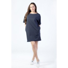 Female dress The Stars, size 52, gray color