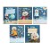 Notebook 12 sheets in the Cat "Cat Basik", cover coated cardboard, unit 65 g/m2, 5V mix