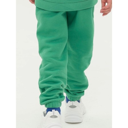 Baby trousers, height 158 ​​cm, green color-1