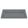 Quartz shell Uperwood Classic Quartz, 100 cm, gray matte, platinum