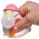 Rubber toy for the bath "Duckling with a bubble", 6 cm., Color mix, crush me
