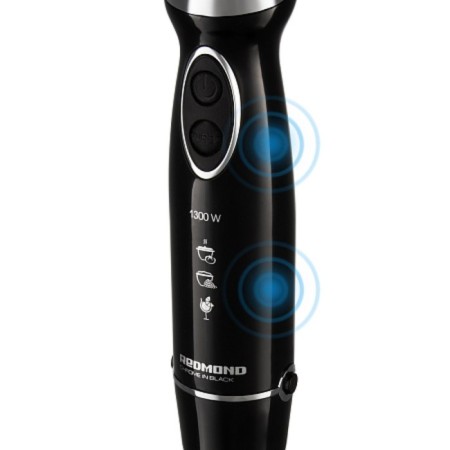 REDMOND RHB-2943, submersight, 1200 W, 0.6/0.5 l, 5 speeds, turbojet, black-2