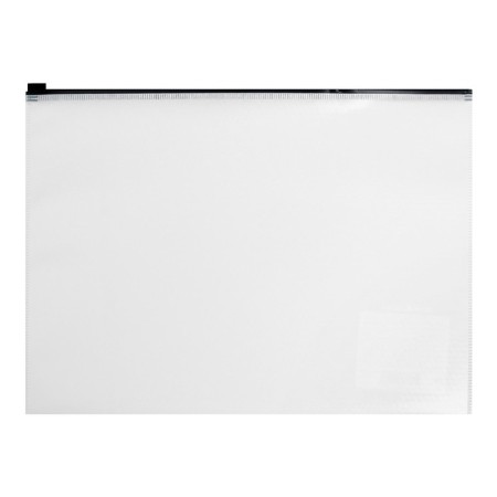 The convert folder on the A5 ZIP-Molniya (289x214 mm), 180 μm, Erichkrause Diamond Total White, with embossing, translucent, white-1