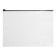 The convert folder on the A5 ZIP-Molniya (289x214 mm), 180 μm, Erichkrause Diamond Total White, with embossing, translucent, white