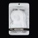 Socks for pedicure, silicone, with perforation, with a strap, 15 × 9 cm, size S, white color
