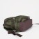 Baby backpack with zipper, external pocket, reflective strip, khaki color/camouflage
