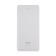 External BYZ W3, 10,000 mAh, 2 USB, 1 Type-C, 2.1 A, PD, white