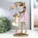 Polystone souvenir "Mom with a daughter under an umbrella in the wind" 12.5x16.5x33 cm