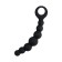 Anal stimulator Popo pleasure by toyfa carina, silicone, black color, 19 cm, d 3 cm