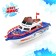 Sea Patrol boat, works on batteries