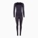 Women's thermal underwear (longshit, leggings) minku color graphite, size 42
