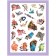 Stickerpaki. Collection of stickers. Lovely animals