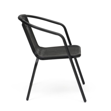 Sadovy chair, 53 x 61 x 73 cm, frame 24 x 0.8 mm, load up to 100 kg, black-2