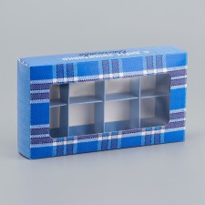 Folding box for 8 sweets 