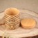 TUES for spices "Ornament", honey, 8x8x10 cm, 300 ml, birch bark