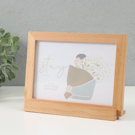 Photo frame wood in 1 photo 13x18 cm "Bierg" 19.5x6x15 cm-1