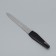 Metal file for nails, 12 cm, silver color/black