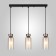 Amado lamp, 3x15W E14, black color