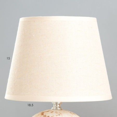 Lamp table ceramics E14 40W 220V "Sand time" under marble 30x19.5x19.5 cm Risalux-2