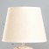 Lamp table ceramics E14 40W 220V "Sand time" under marble 30x19.5x19.5 cm Risalux