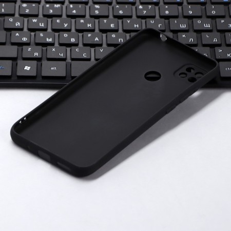 Innovation cover, for Xiaomi Redmi 9c, silicone, matte, black-7