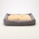 An animals bed, 60*50*15 cm, martial, synthetic winterizer, temptation. Fur, gray