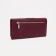 Women's wallet on magnets, burgundy color