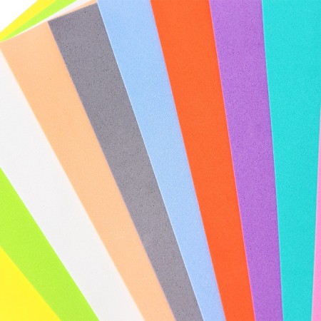 Foamiran color A4, Devente, 5 sheets, 5 colors, 1mm, pastel colors-11