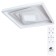 Multi-Space chandelier, 198W LED, 2700-6500K, 9700LM, white color