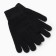 Female gloves, black color, size 7-8